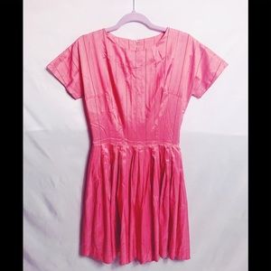 Vintage handmade pink dress